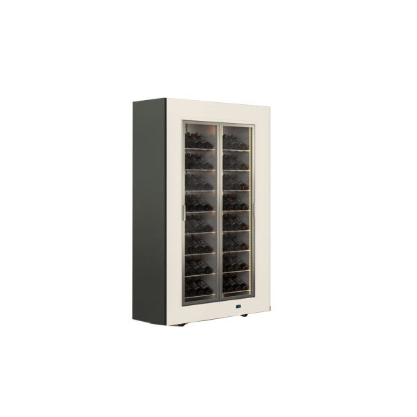 Wine Accomplis - Della Marta - MOD White Linear Frame with Black Side Panel